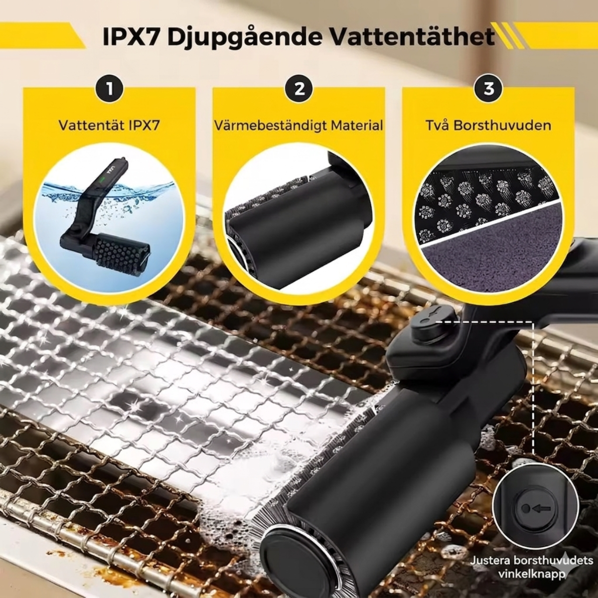 Mastern™ - Elektrisk grillborste